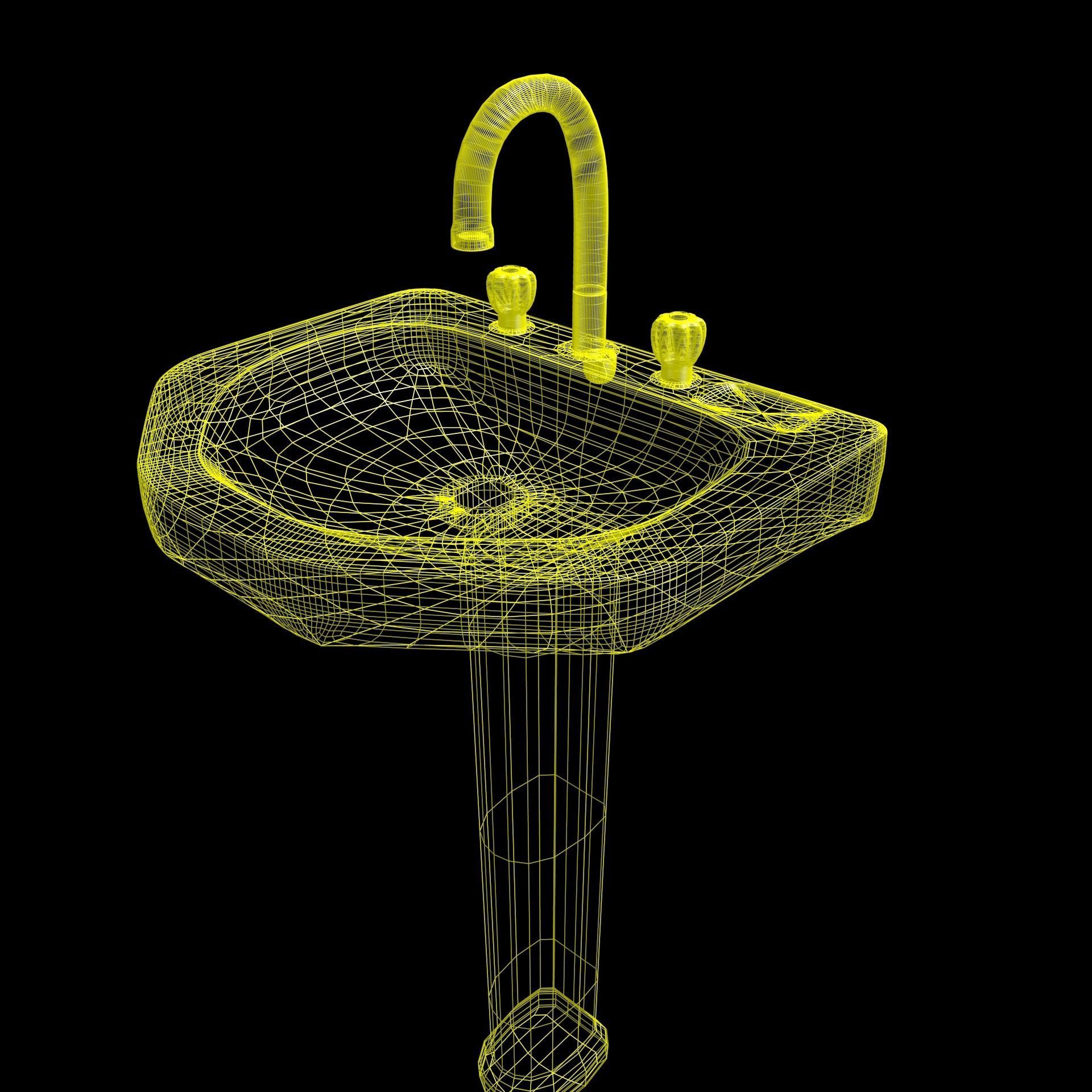 Lavabo sink 3D model_6