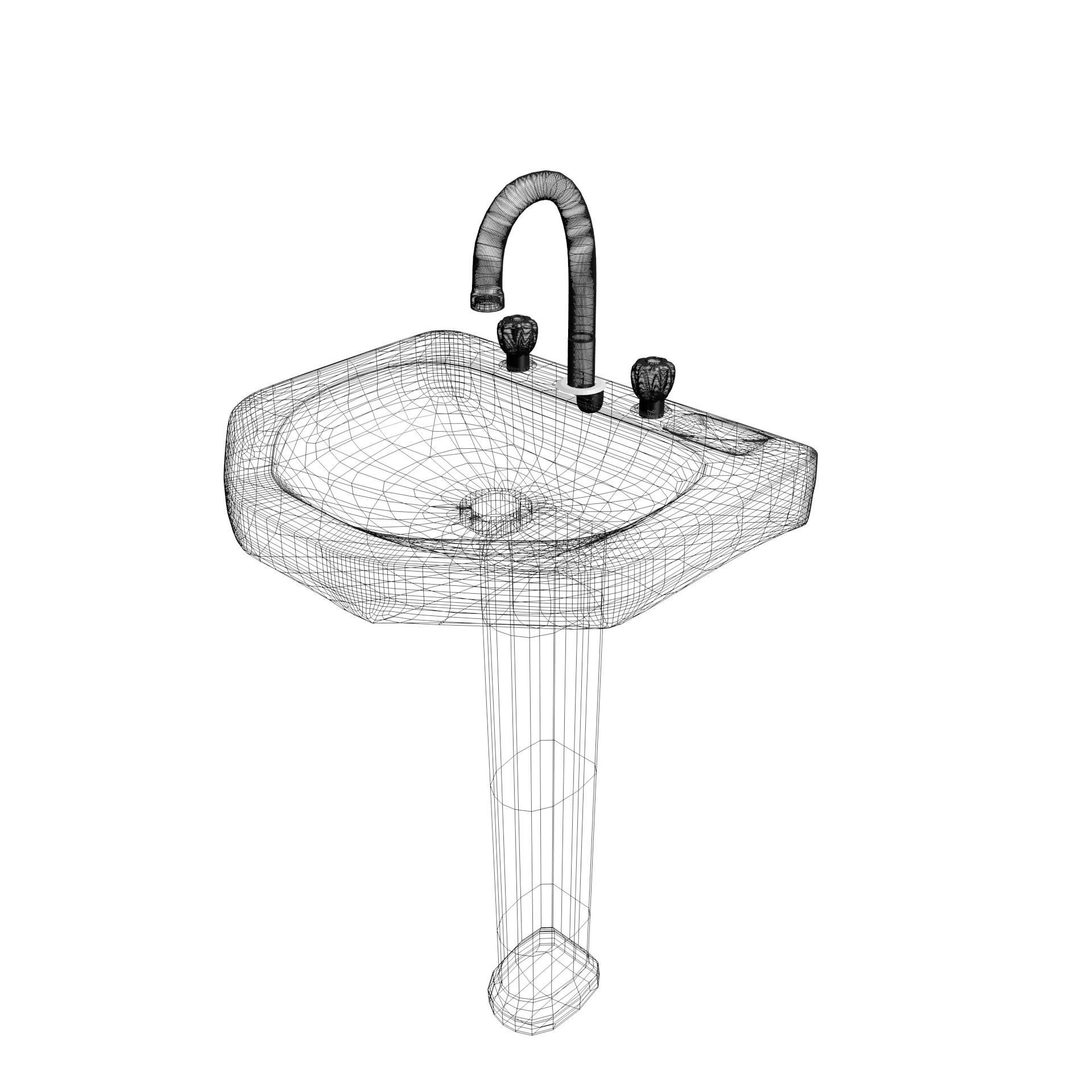 Lavabo sink 3D model_11