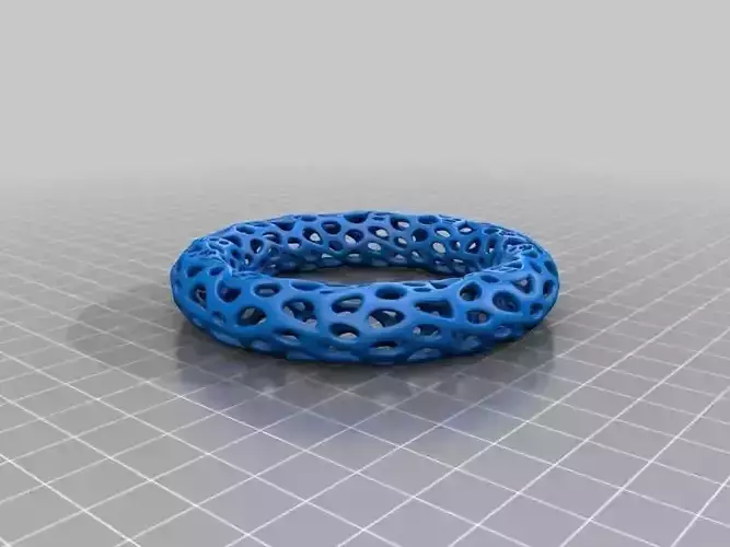 Bracelet Thing 2 - Voronoi Style