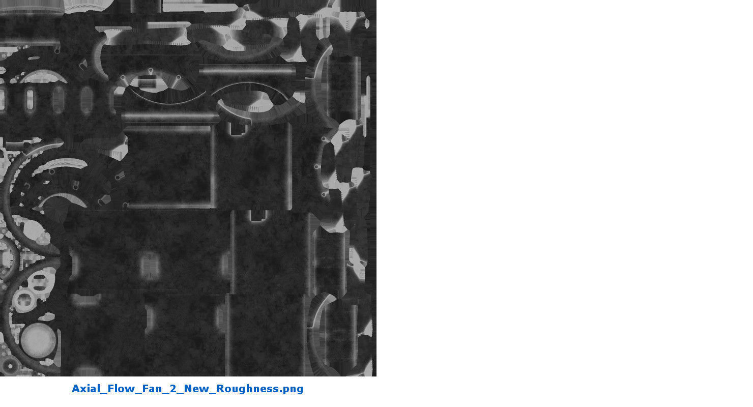 Axial Flow Fan 2 New  Low-poly 3D model_8