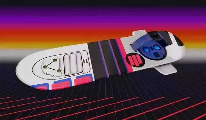 Power Shock Hoverboard  3D model