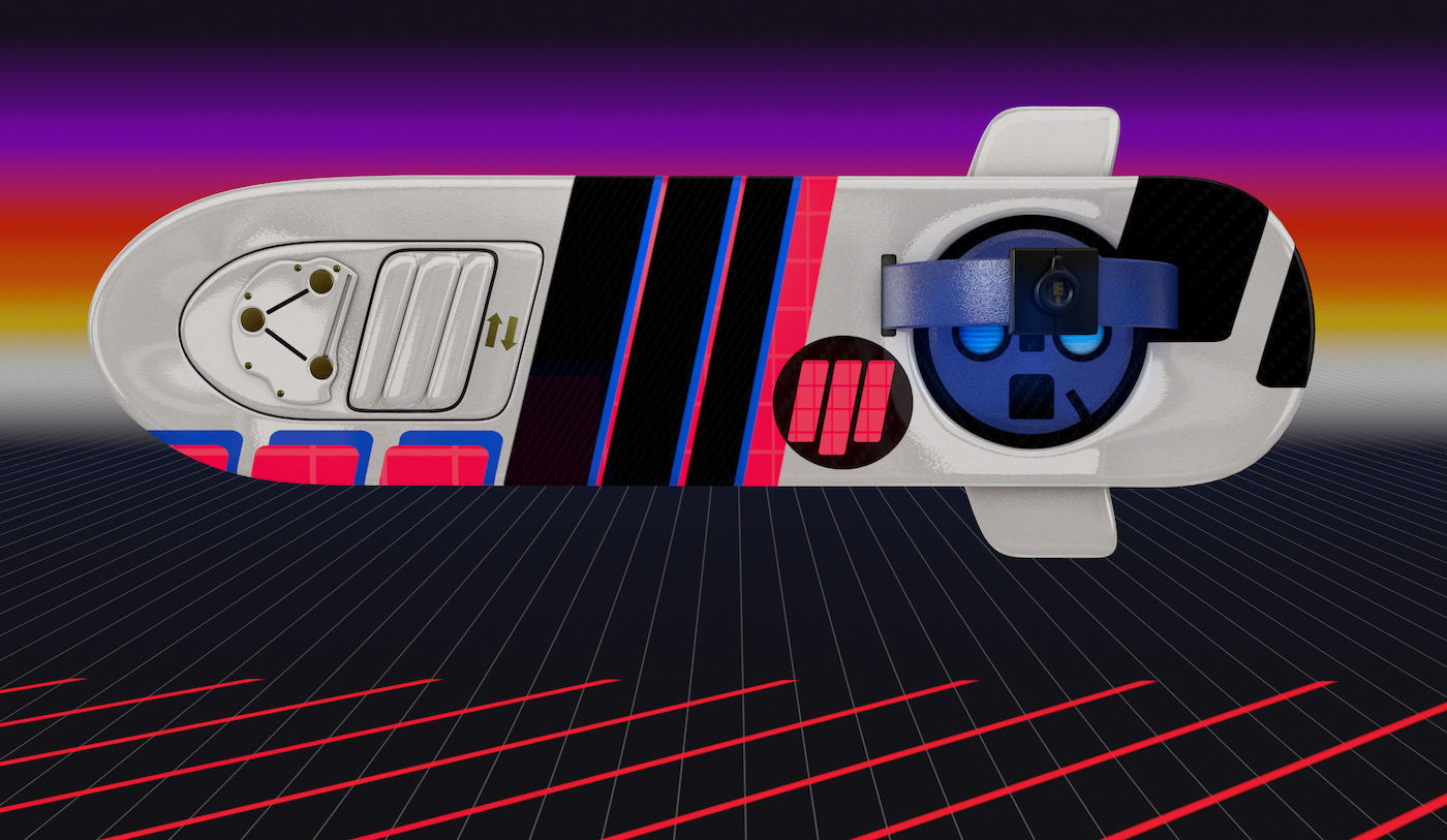 Power Shock Hoverboard  3D model_5