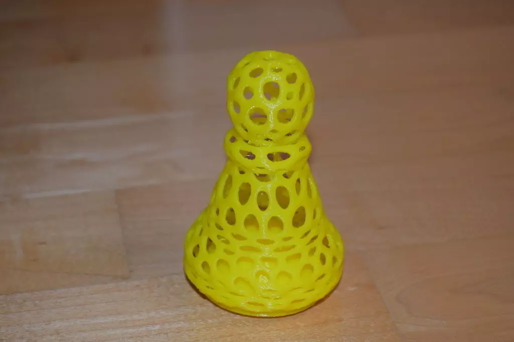 3xM10 Voronoi Chess Set with inlets for 3 x M10 Nuts Free 3D print model