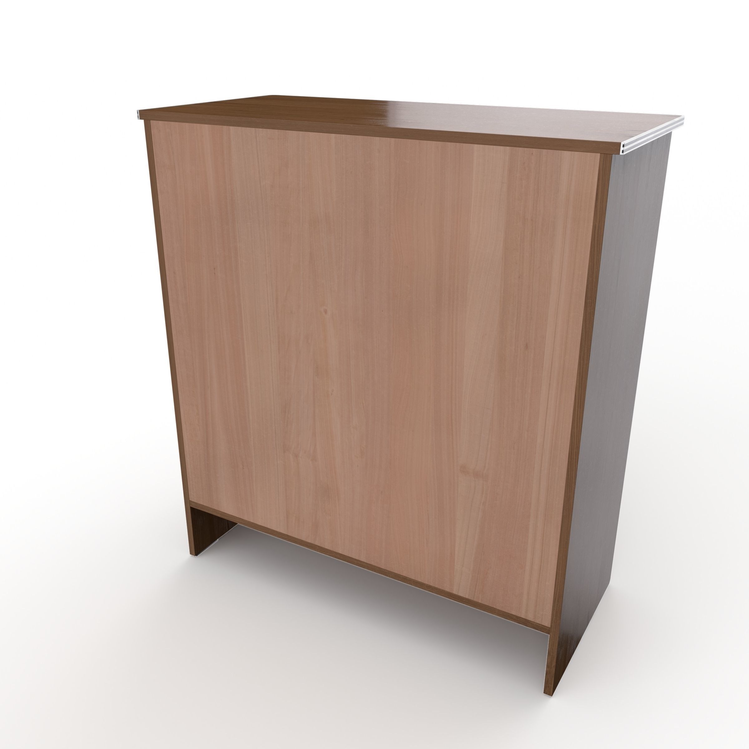 commode 18 Low-poly 3D model_1