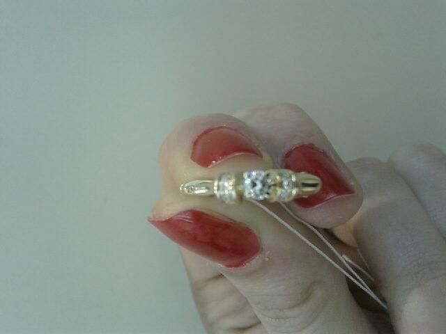 diamond ring Free 3D print model_1