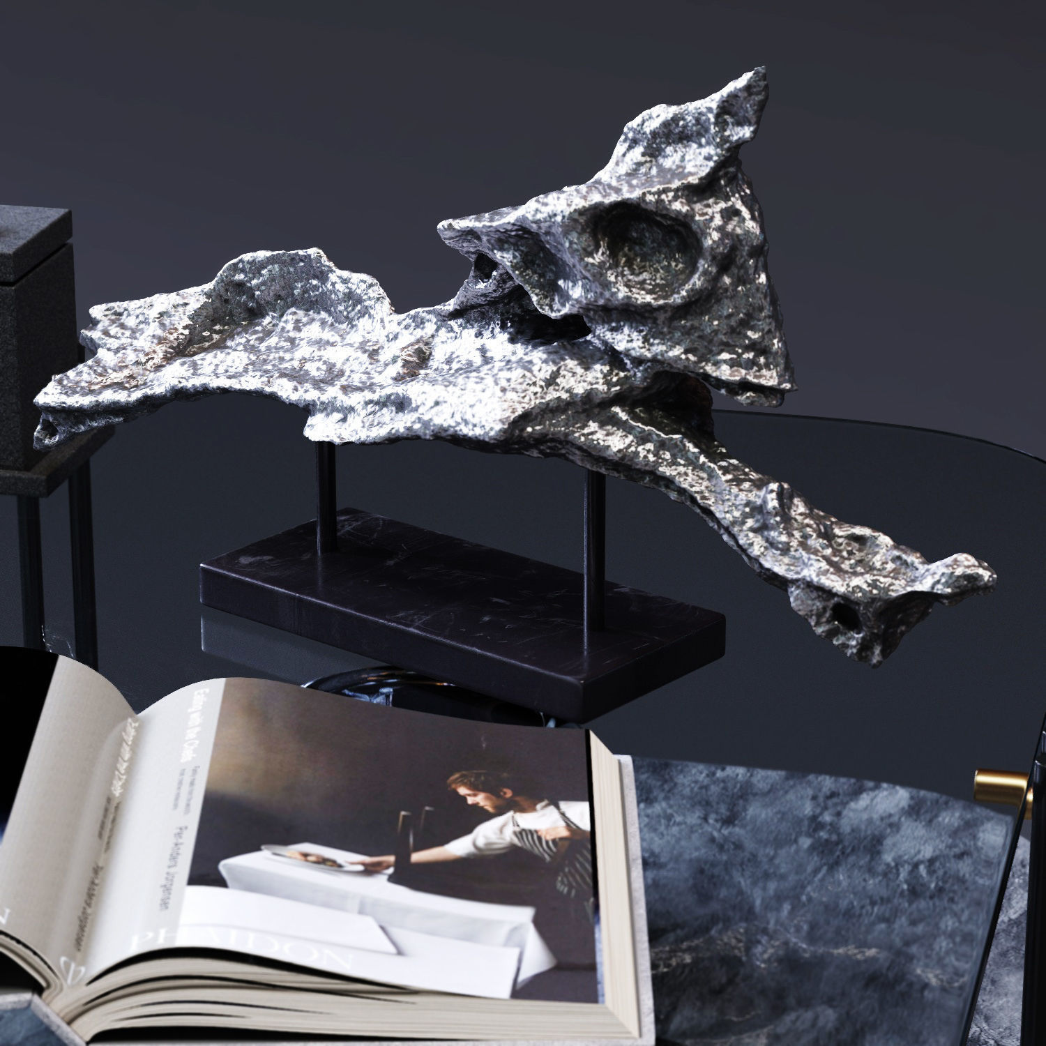 Cattelan Italia Coffee Tables Set 01 Low-poly 3D model_1