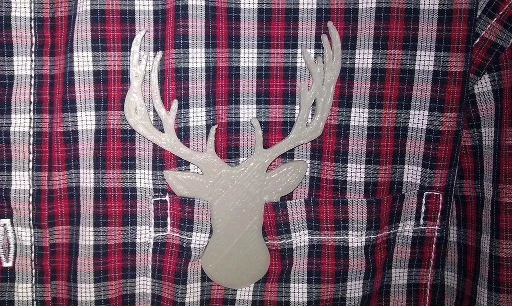 Deerhead - Clip on Free 3D print model