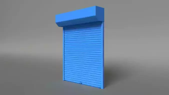 shutter roller door 3D model