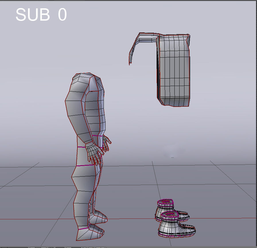 Astronaut rcharacter 3D model_17