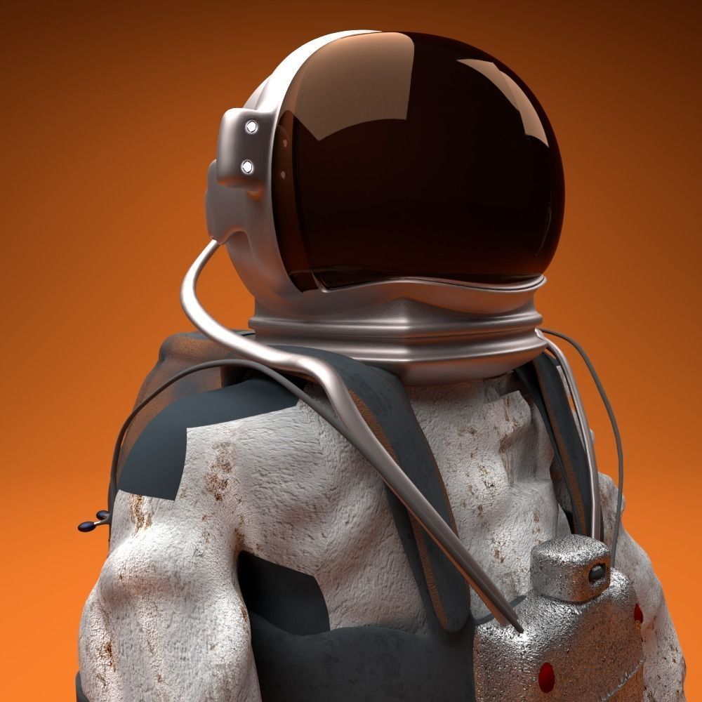 Astronaut rcharacter 3D model_5
