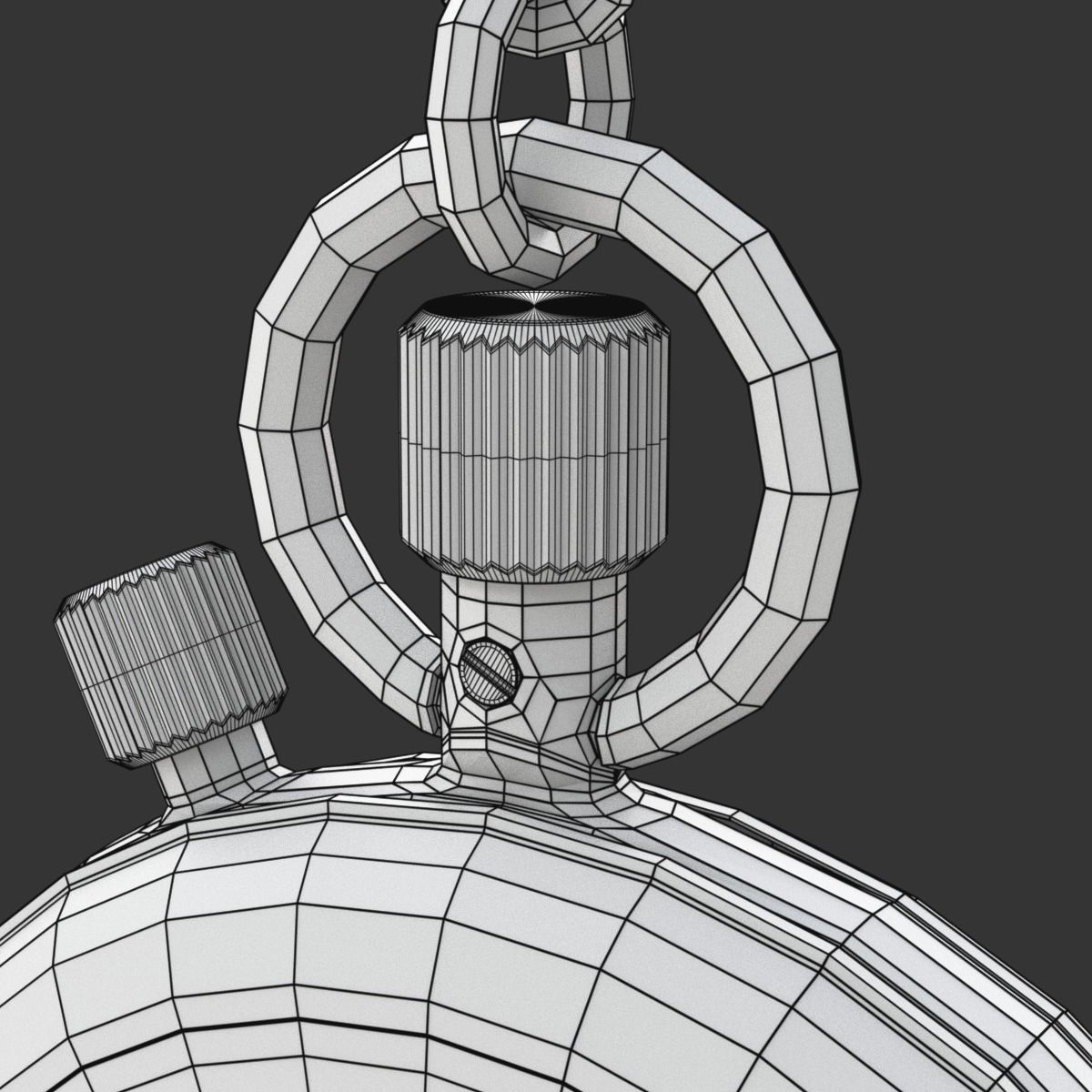 Stop Watch 3D model_23