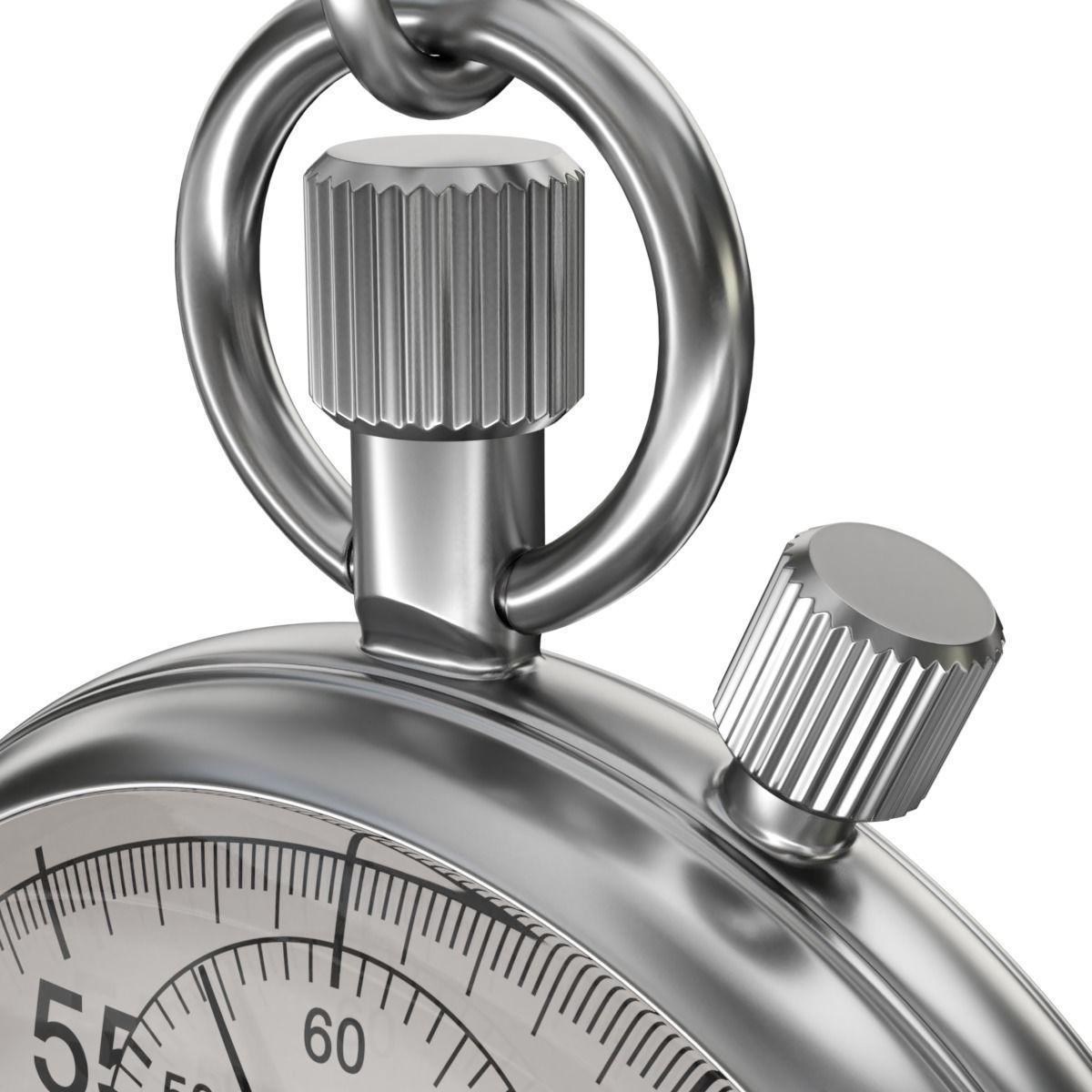 Stop Watch 3D model_4