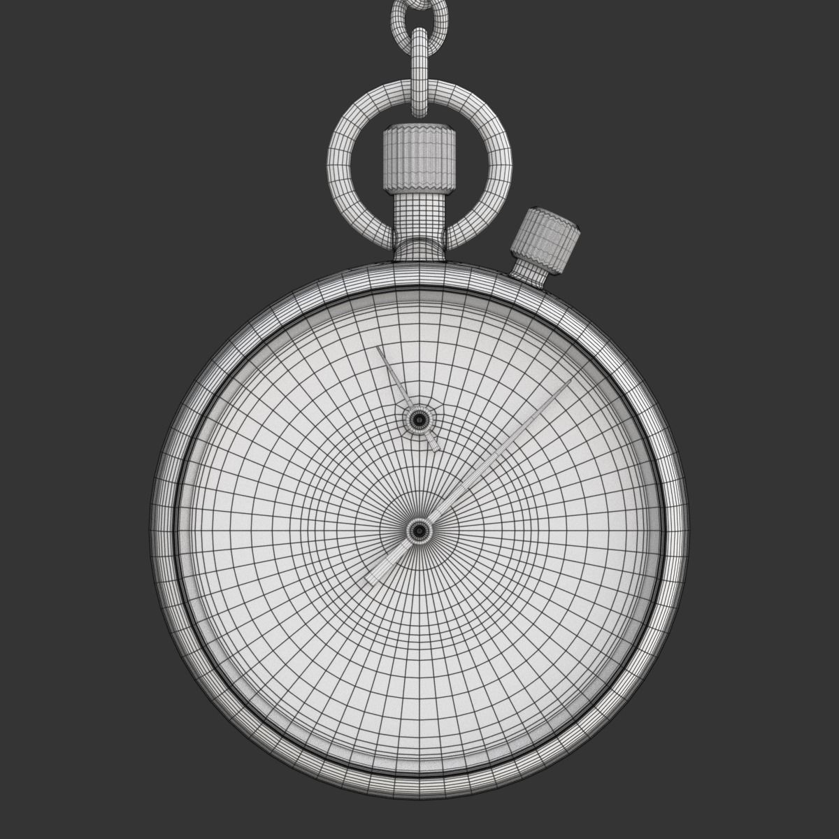 Stop Watch 3D model_25