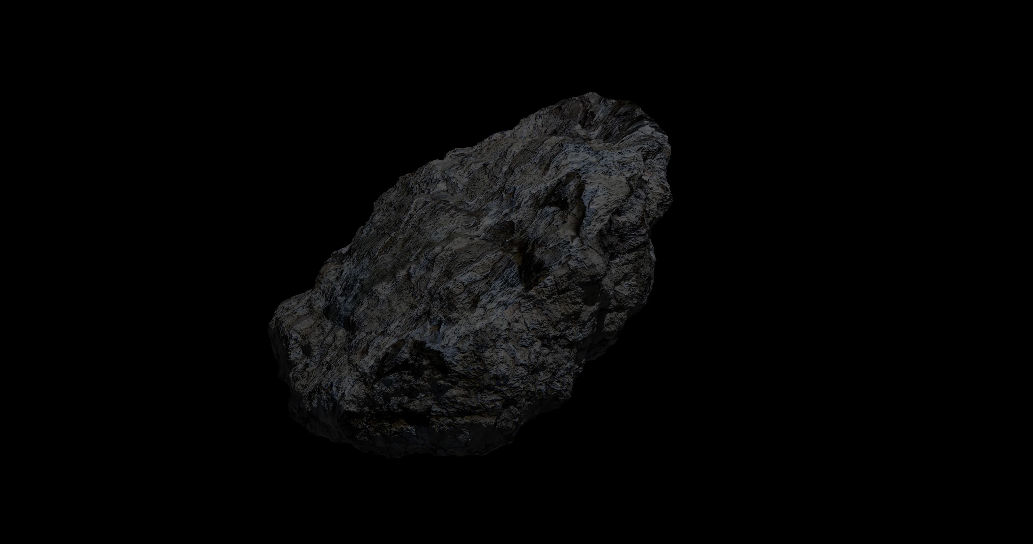 Fantasy Asteroid 3D model_7