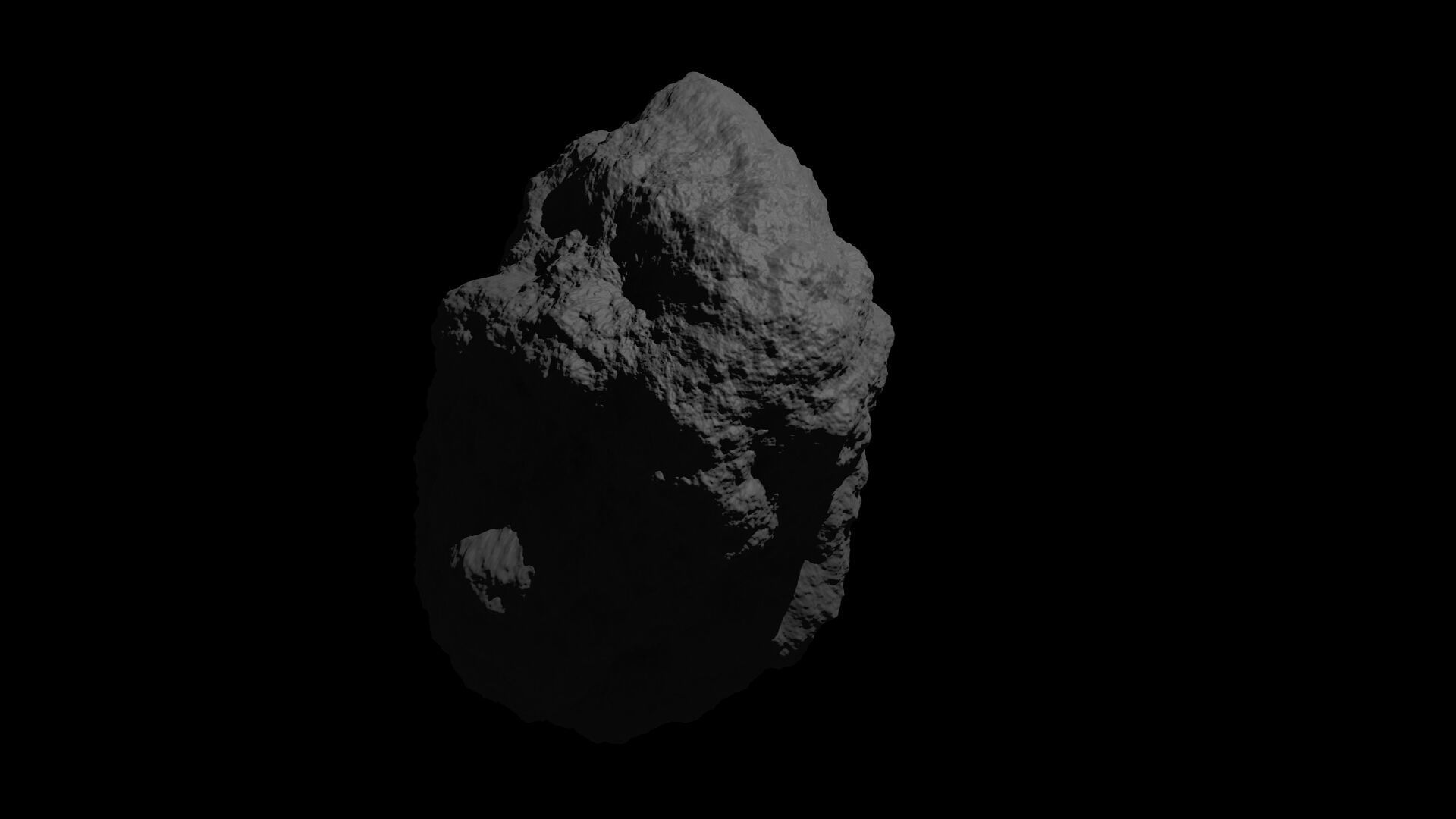Fantasy Asteroid 3D model_10