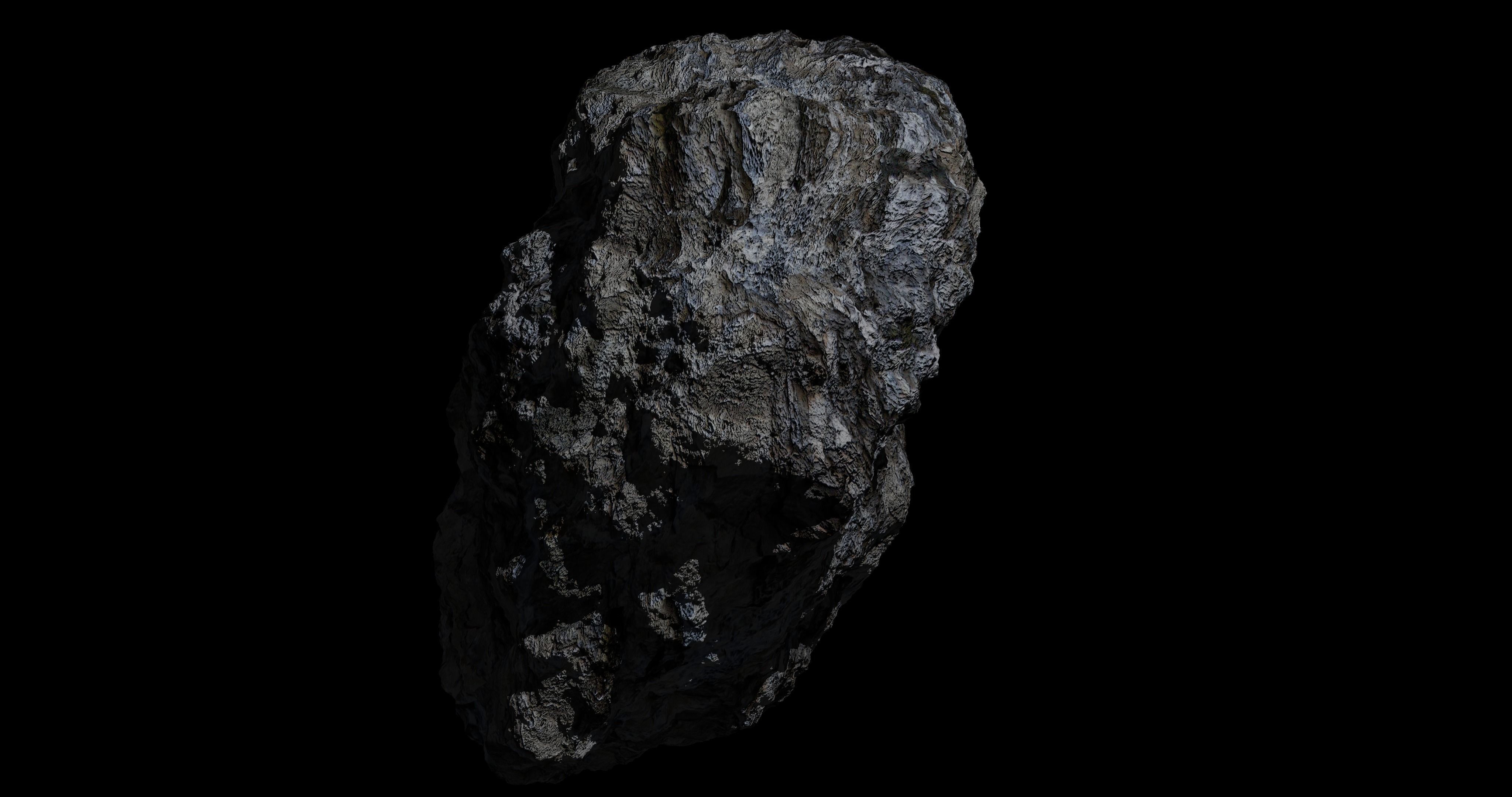 Fantasy Asteroid 3D model_6