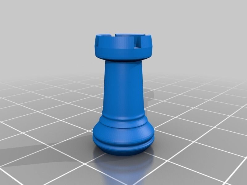 Chess Set as STL Free 3D print model_4