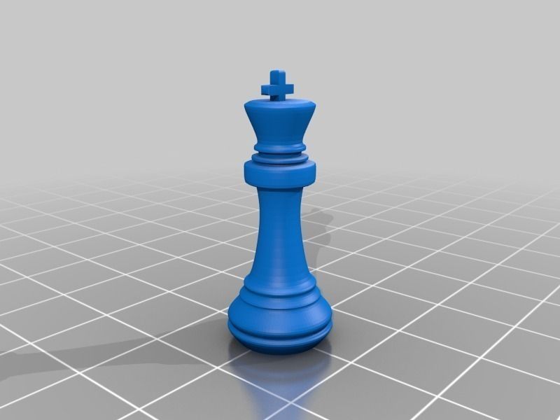 Chess Set as STL Free 3D print model_1