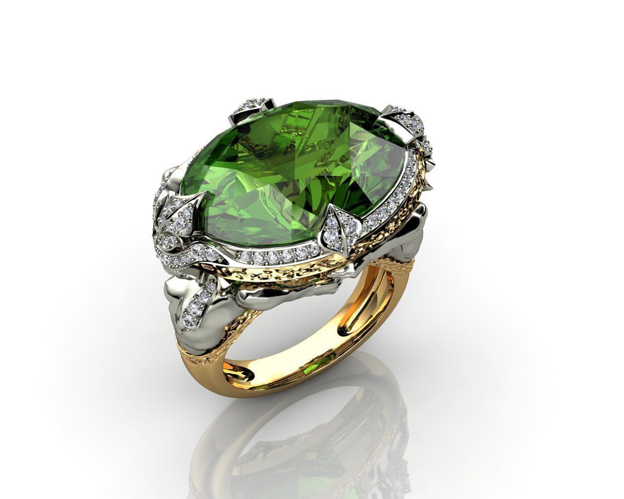 Ring Atlanta 3D print model_3