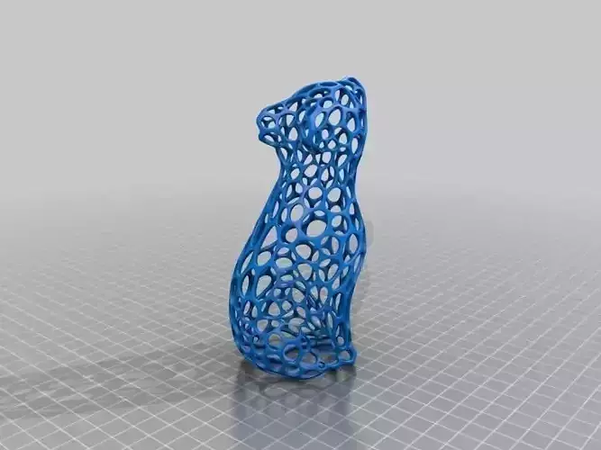 Yosemite the Bear - Voronoi Style