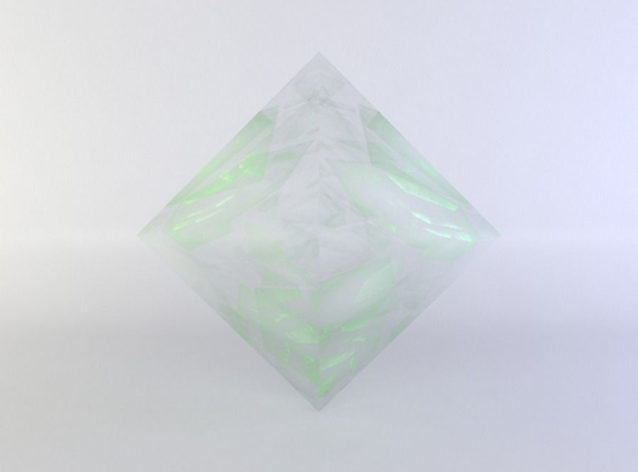 Diamond Low-poly 3D model