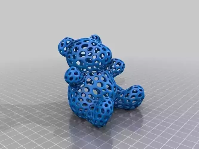 Teddy Bear - Voronoi Style