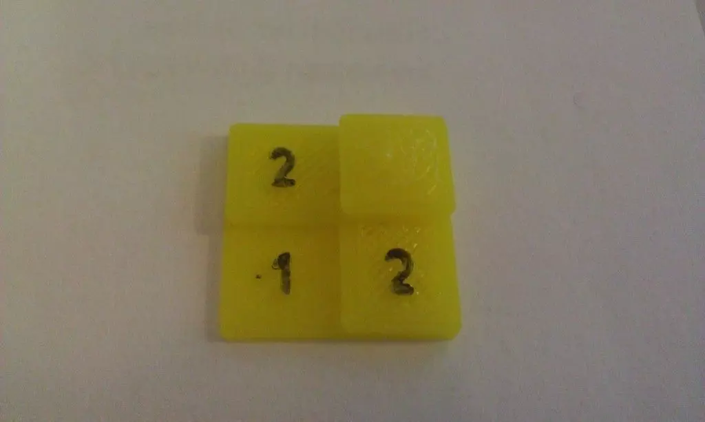 multiplication table for testprint Free 3D print model