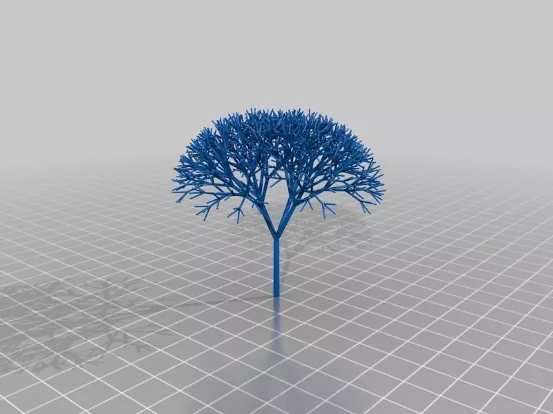 My Customized Recursive Tree Free 3D print model_0