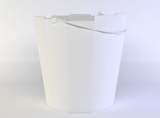 White bucket