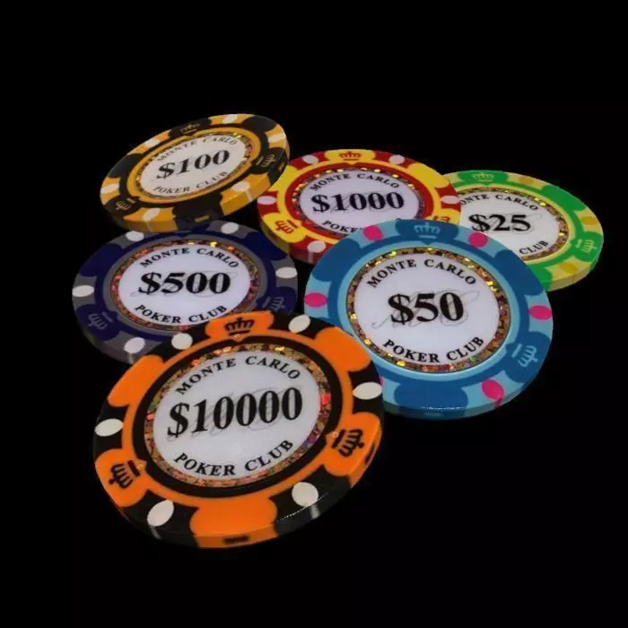 casino chip Low-poly 3D model