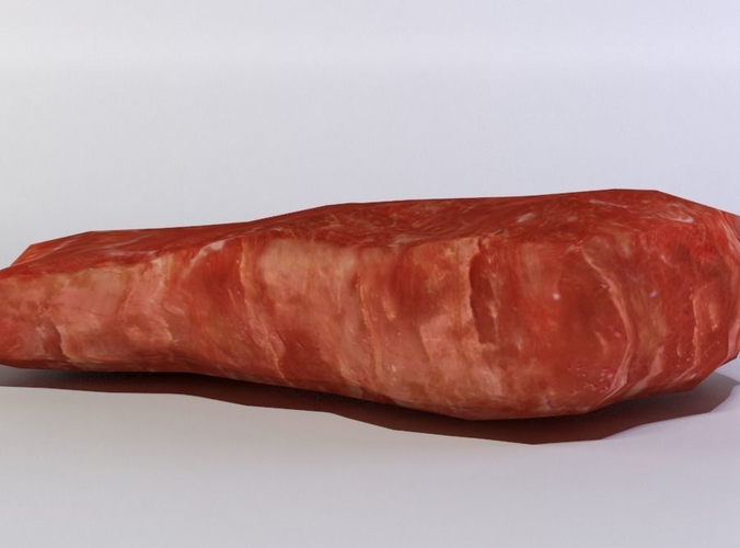 Raw steak
