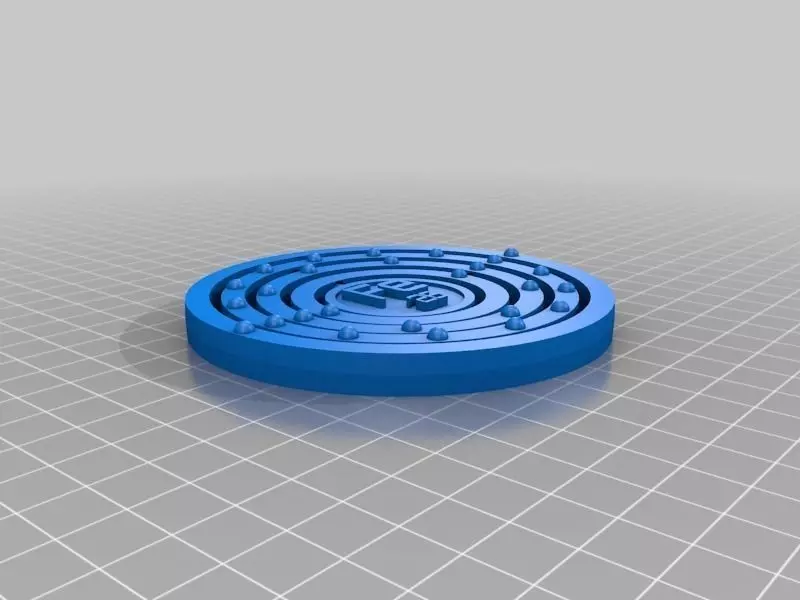 Iron labyrinth Free 3D print model