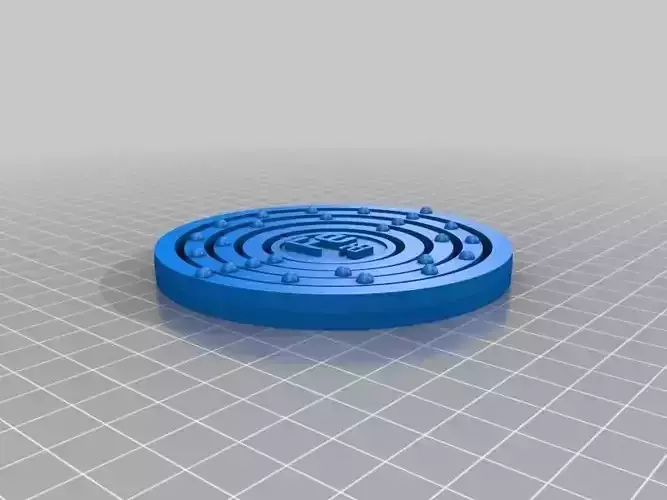 Iron labyrinth Free 3D print model