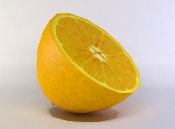 Lemon half