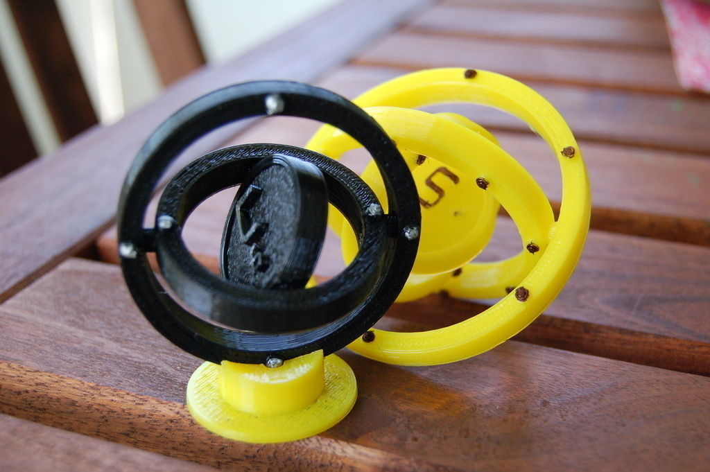 Customizable Atom Deluxe every element preconfigured Free 3D print model_5