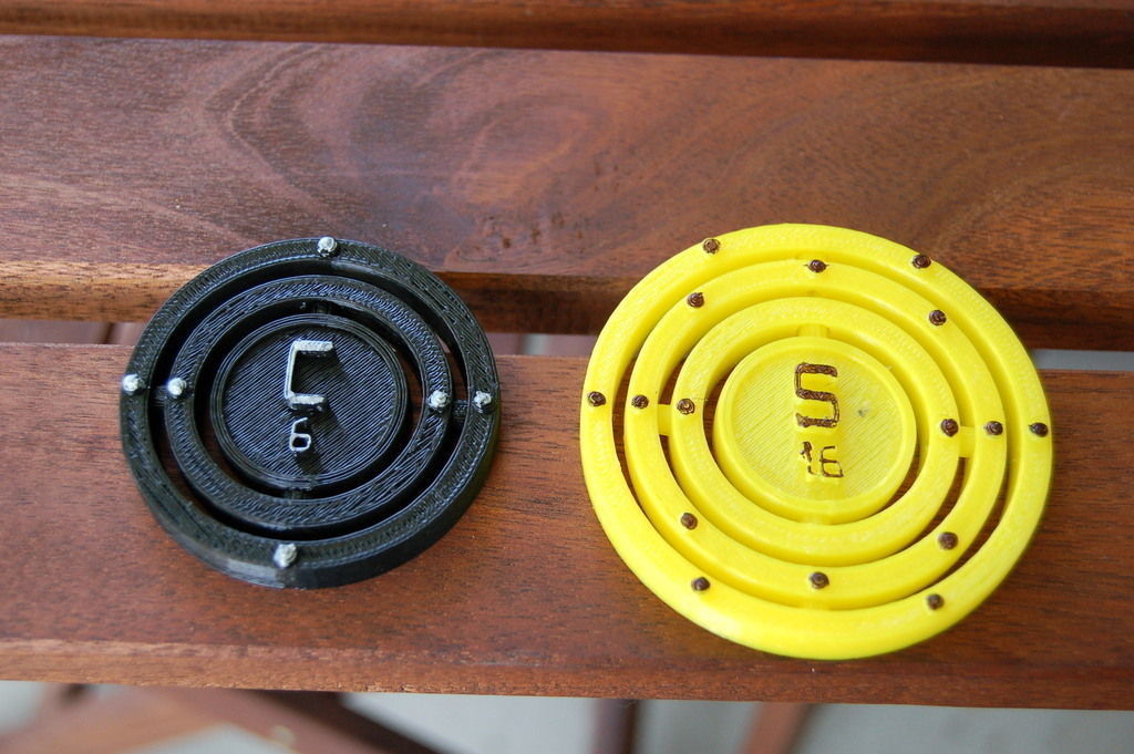 Customizable Atom Deluxe every element preconfigured Free 3D print model_4