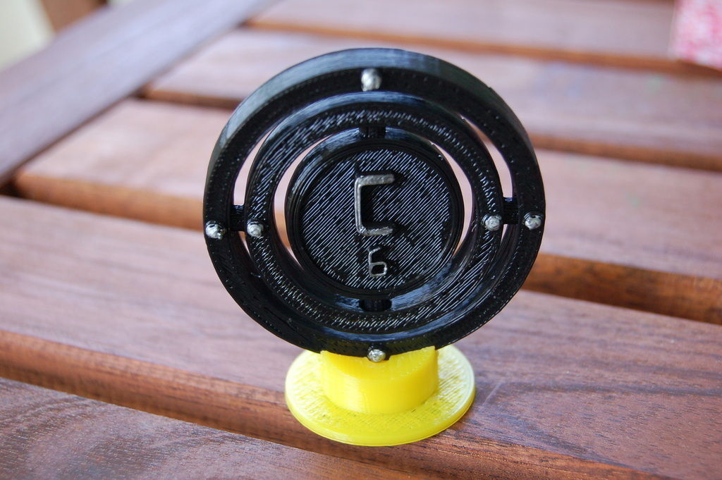 Customizable Atom Deluxe every element preconfigured Free 3D print model_9