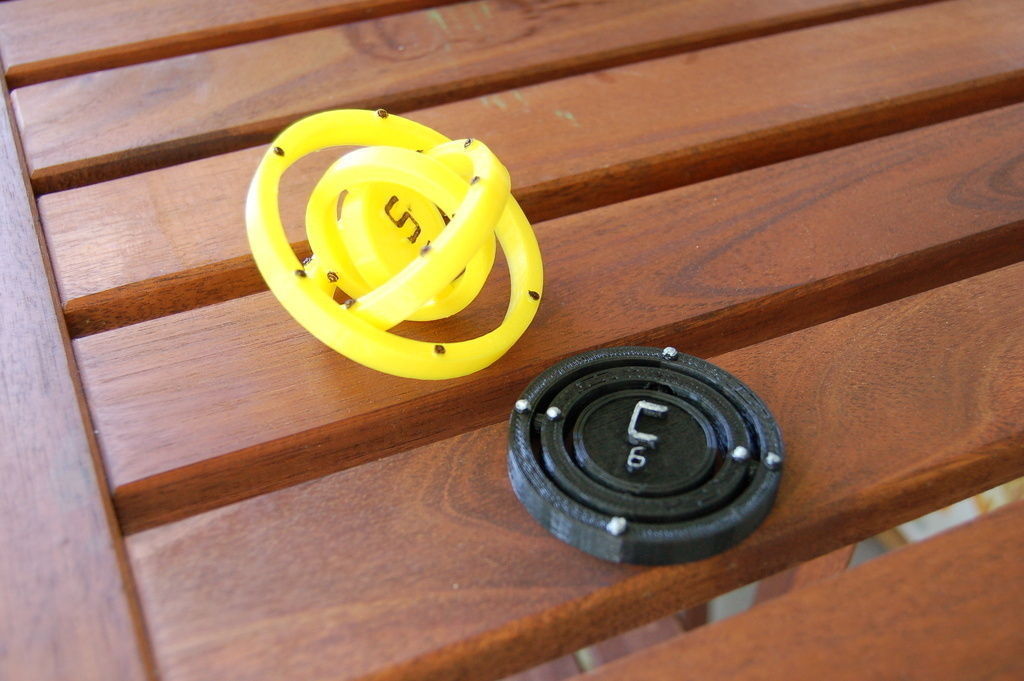 Customizable Atom Deluxe every element preconfigured Free 3D print model_3