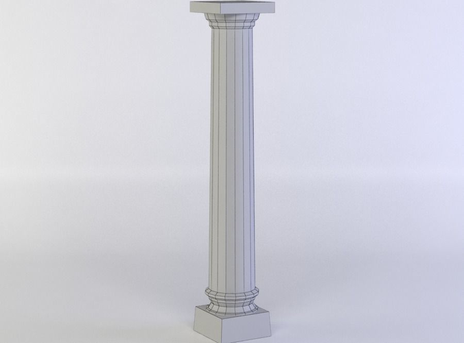 Column wooden