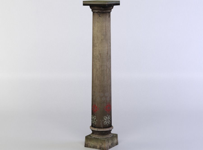 Column wooden