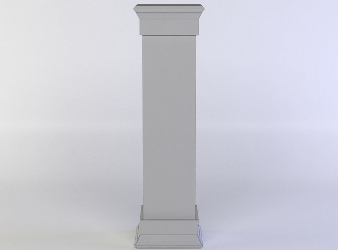 Column wooden