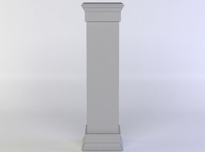 Column wooden