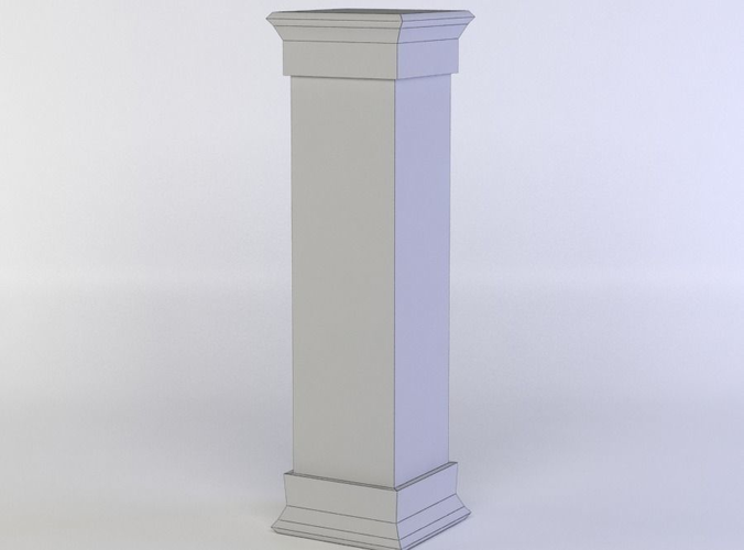 Column wooden