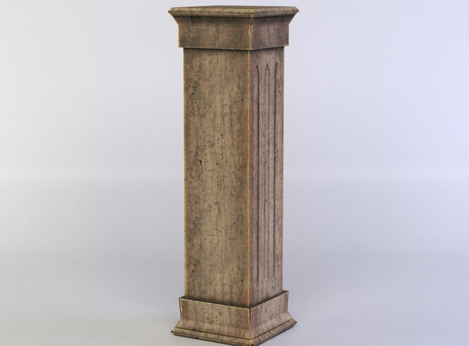 Column wooden