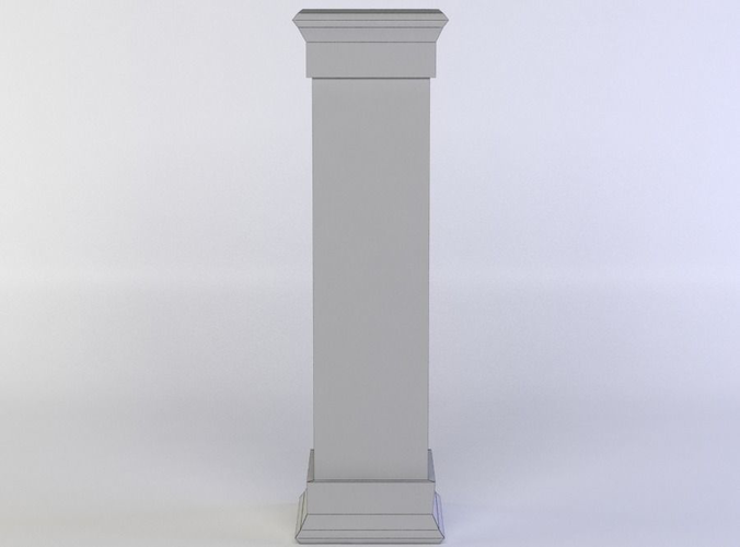 Column wooden