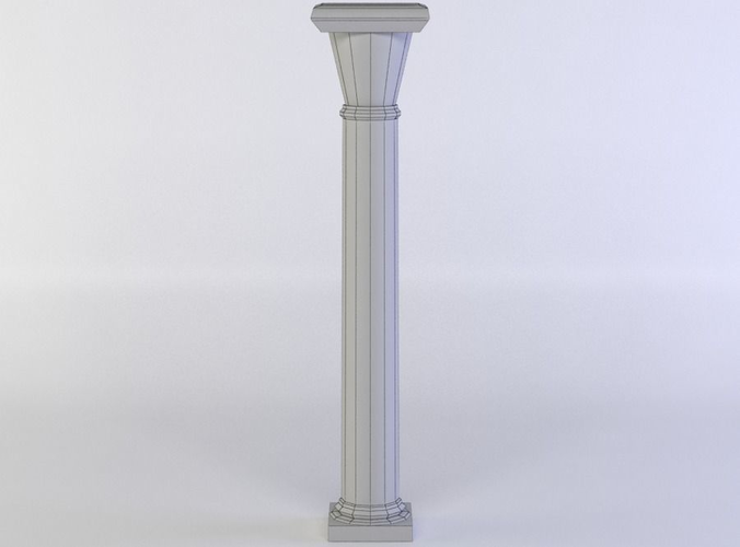 Column wooden