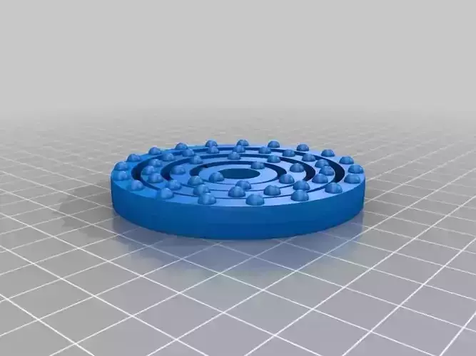 Silver Atom Customized Free 3D print model