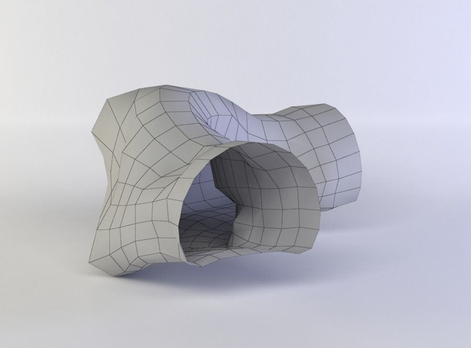 Cave corridor - left turn