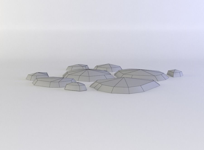 Stepping stone cluster