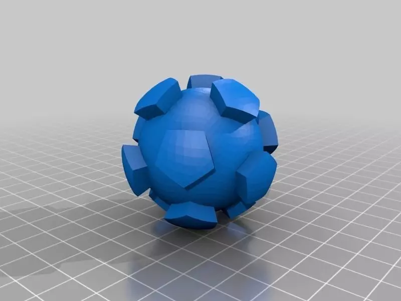 Football ball Free 3D print model_0